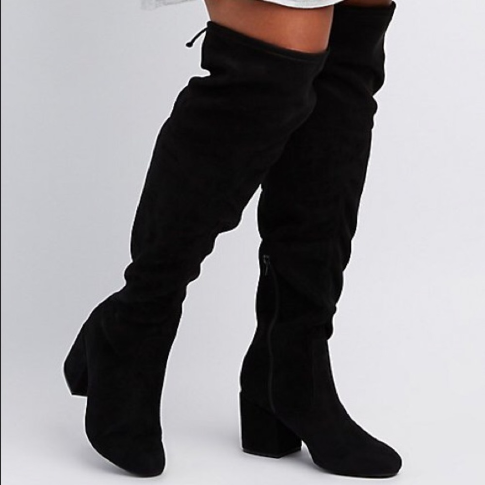 Black Over the knee boots